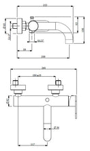 Load image into Gallery viewer, Leo Single Lever Bath &amp; Shower Mixer Chrome
