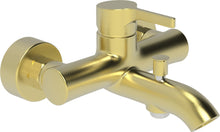 Load image into Gallery viewer, Power Single Lever Bath &amp; Shower Mixer Brushed Gold

