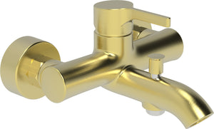 Power Single Lever Bath & Shower Mixer Brushed Gold