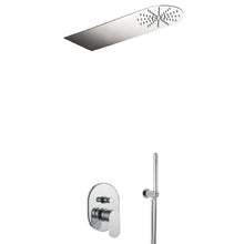 Load image into Gallery viewer, Leo Concealed Single Lever Bath &amp; Shower Mixer Set Chrome
