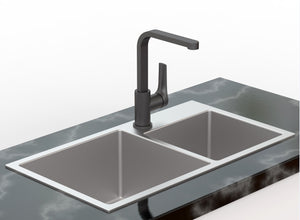 TREDEX National Single Lever High-spout Kitchen Sink Mixer Matt Black