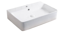 Load image into Gallery viewer, Over-counter Washbasin 600x420x130mm White
