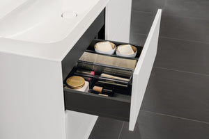 Finion Vanity Unit Glossy White Lacquer