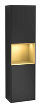 Load image into Gallery viewer, Finion Tall Cabinet Gold/Black Matt Laquer
