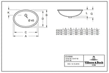 Load image into Gallery viewer, Evana Under-counter Washbasin 500 X 350 mm
