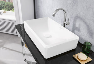 Antheus Surface-mounted washbasin 658x388 mm Titancream